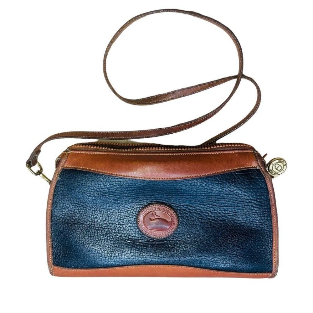 Dooney & Bourke Leather Crossbody Bag Made In USA Vintage 90s